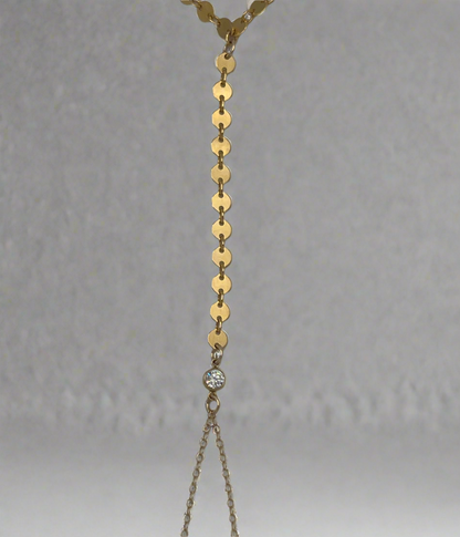 Allegra Hand Chain in 14k Gold Fill