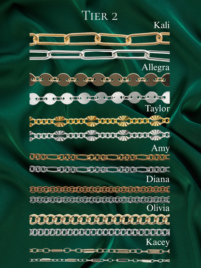 Tier 2 Necklace- Textured Radiance