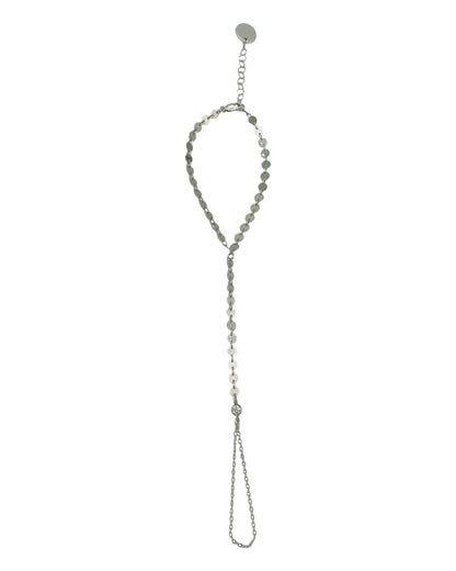 Allegra Hand Chain in Sterling Silver