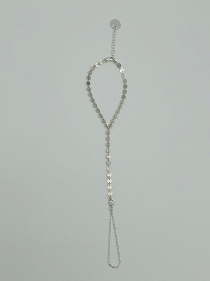 Allegra Hand Chain in Sterling Silver