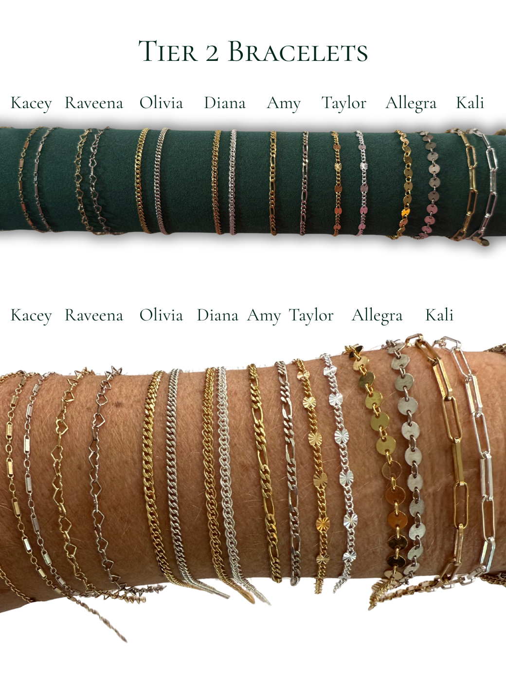 tier 2 bracelet-textured radiance