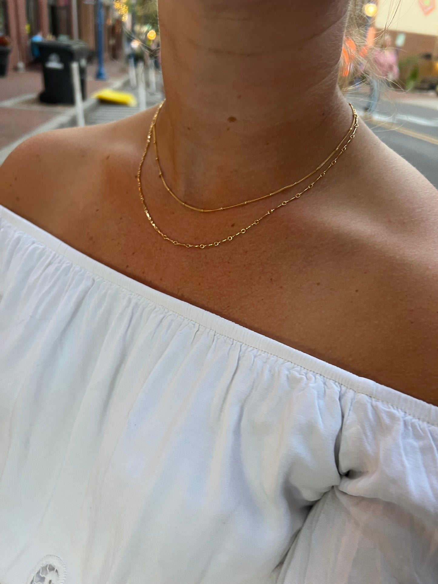tier 1 necklace: subtle glow