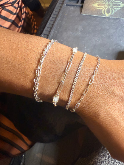 Tier 2 Bracelet-Textured Radiance