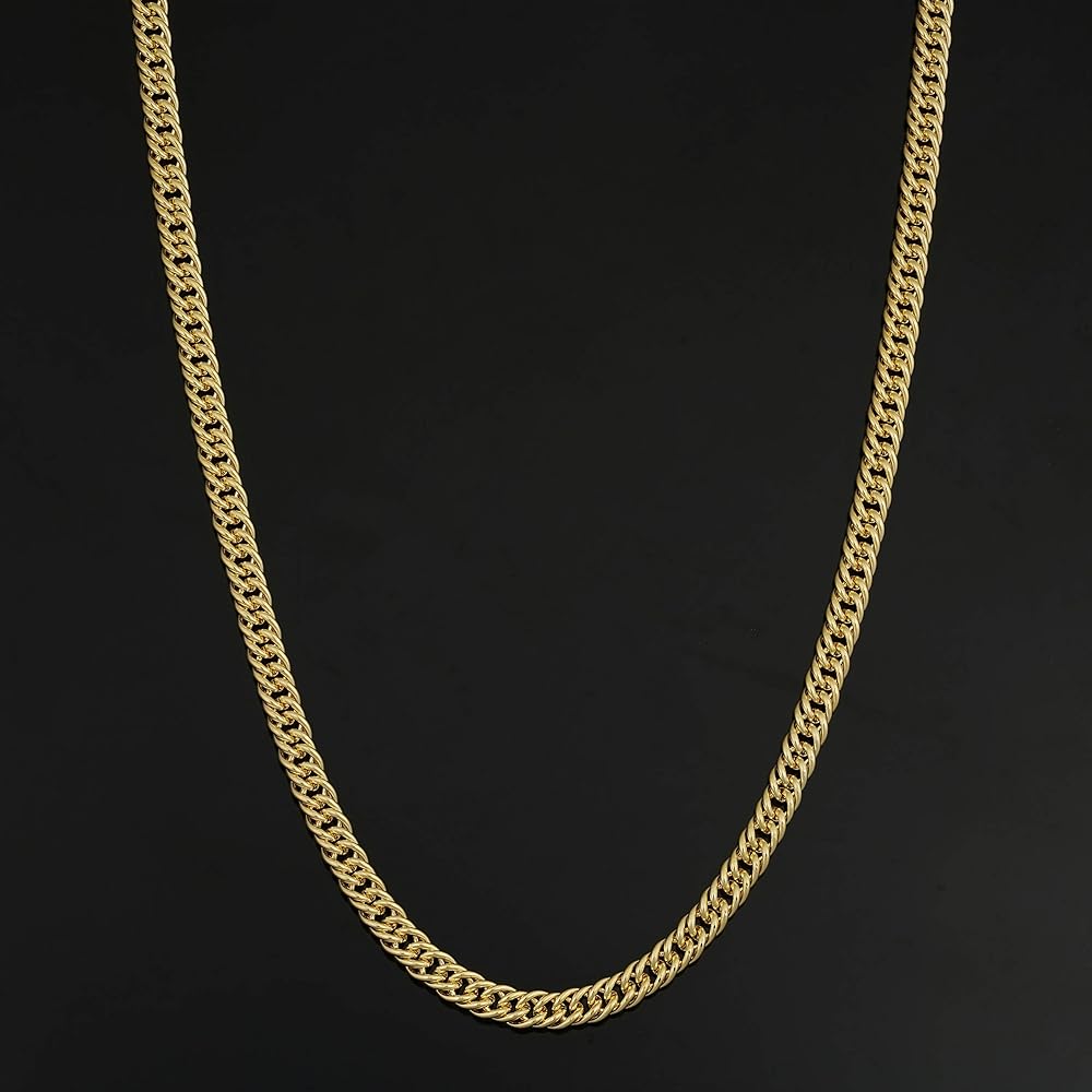 the double curb chain